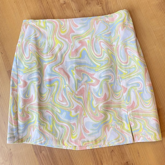 art class Other - Target Art Class Girls Pastel Swirl Patterned Kids Skirt Size L Large 10/12, 996
